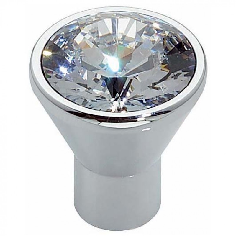 Мебельная ручка LINEA CALI DIAMANTE PB 24mm
