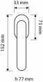 Оконная ручка LINEA CALI ERICA